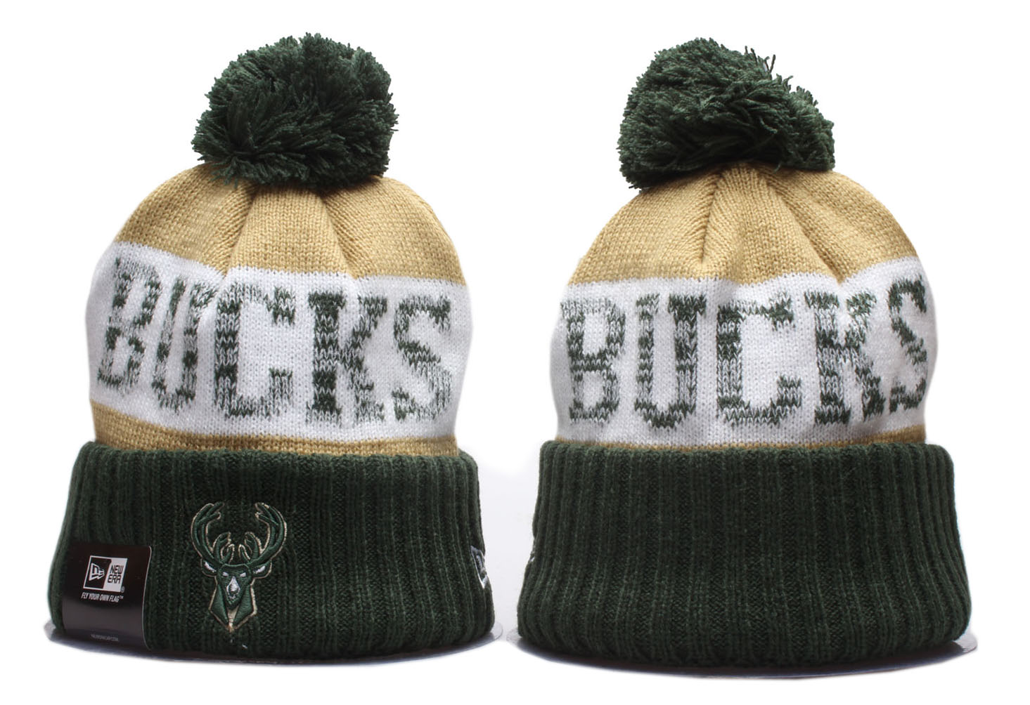 2020 NBA Milwaukee Bucks  Beanies